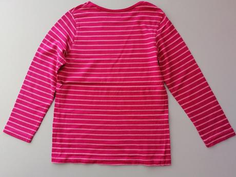 Bavlněné pruhované tričko vel 110 - 116, lupilu,110