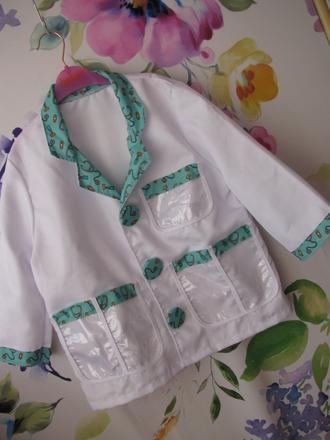 Karnevalový kostým-lékařka, doktorka vel.3-6 let, 