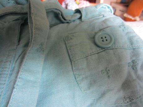 Peckovní tyrkys 3/4 kraťásky, george,92