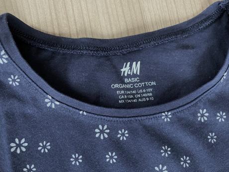 Dívčí letní šaty h&m vel. 134/140, h&m,134