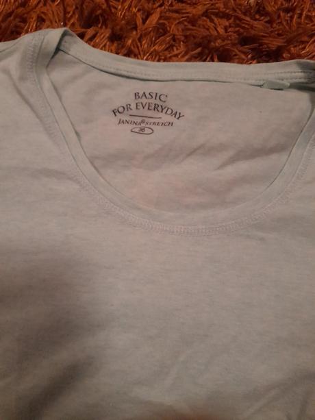 Tričko krátký rukáv jessica bledě modré, kik,36