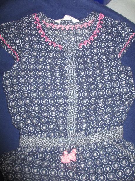 Letní overal 6-7 let, h&m,128