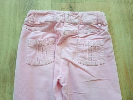 2 x manžestrové kalhoty, vel 110/116, caa, ga, c&a,110