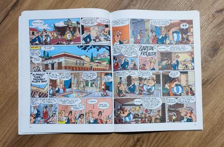 2 komiksy asterix a obelix, 