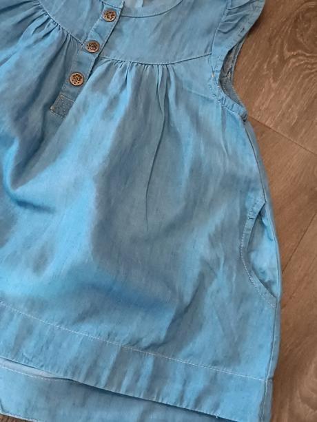 Letní džínové šatičky, kids by lindex, vel. 92, lindex,92
