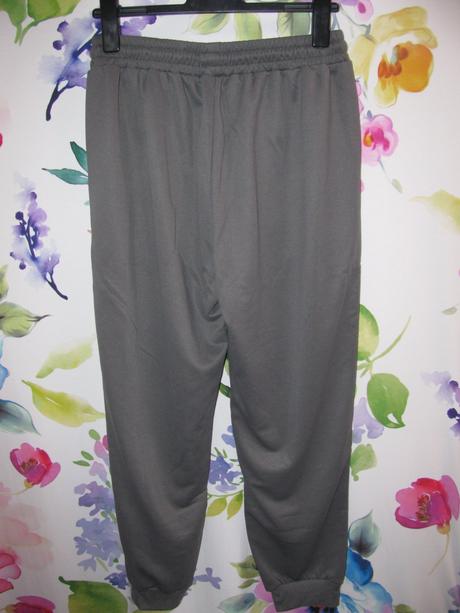 Pružné šedé tepláky, unisex, m