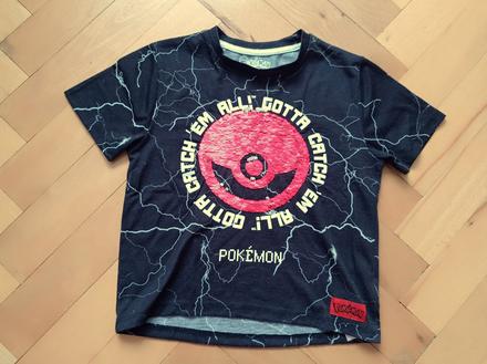 Triko krátký rukáv 128 pokémon, 128