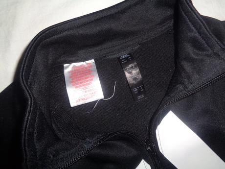 Černobílá sportovní bunda adidas, adidas,140