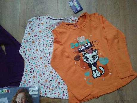 3xdvojbalení triček, lupilu, vel 110/116, lupilu,116