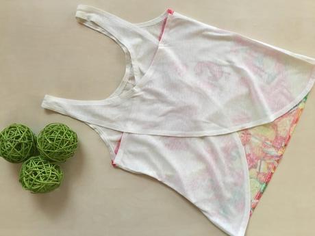 Letní topík s překříženými zády, s, bershka, bershka,s