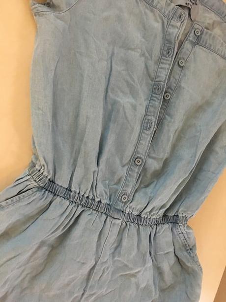 Nový džínový overal, vel 15/170 či s/m, denim, denim,170