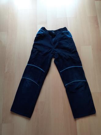 Manšestrové školní kalhoty veselá nohavice, 140