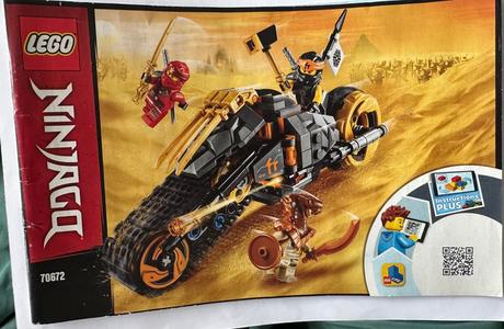 Lego ninjago 70672 coleova terénní motorka,