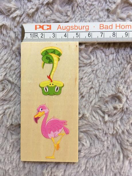 Domino dřevěné - obrázky,