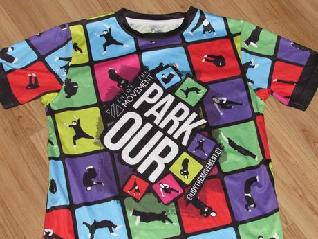 Tričko vel. xs enjoy the movement parkour, xs