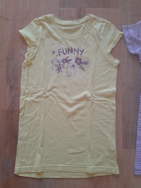 3 x tričko vel 122/128, tcm,122