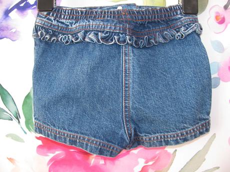 Džínová sukně s kraťasy-2 v jednom, laura ashley,92