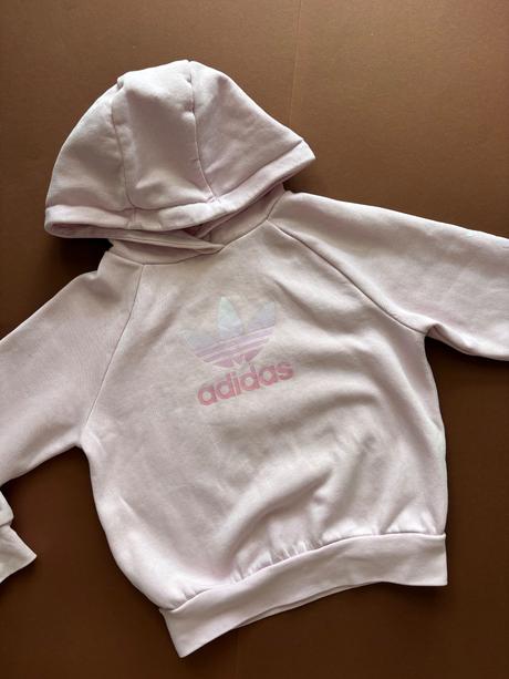 K1/ mikina růžová adidas - v.5/6 let, adidas,116