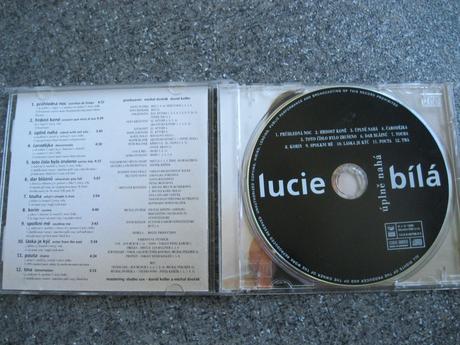 Originál cd lucie bílá- úplně nahá, 