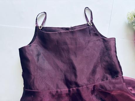 Ob/ šaty společenské fialové - v.4/5 let, 116