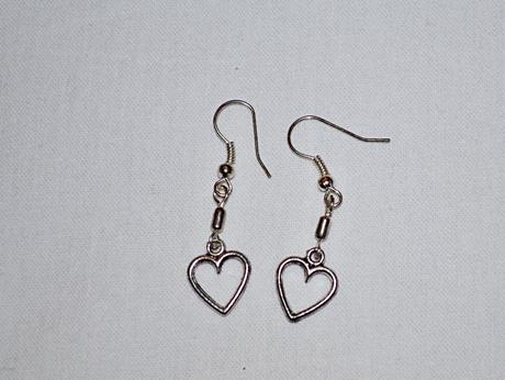 Náušnice srdíčka,