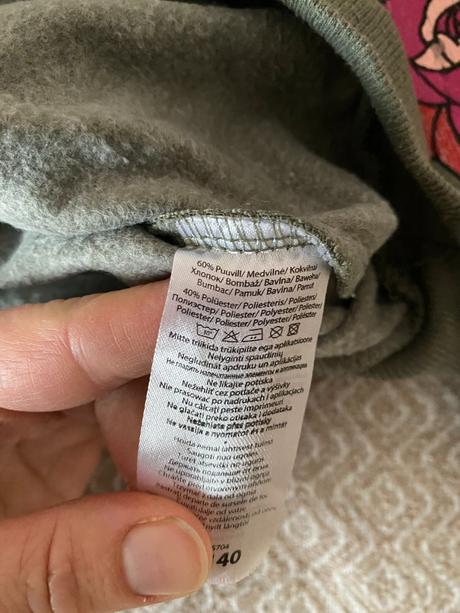 Mikina bez kapuce vel. 134/140, pepco,140