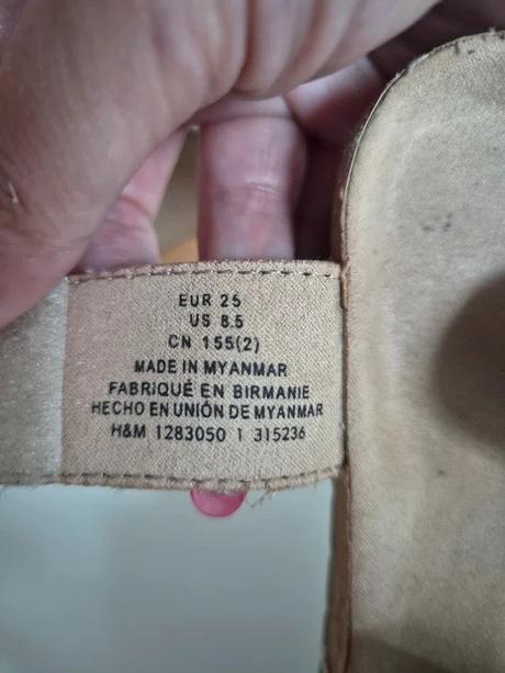 Sandálky h&m, vel. 25, h&m,25