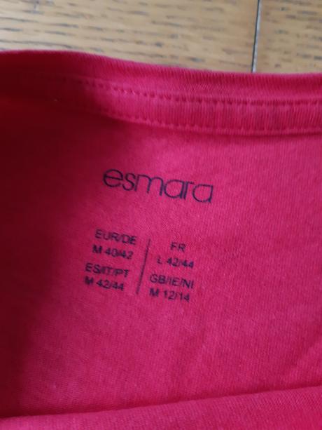 Dámské pyžamové triko růžové, esmara,m