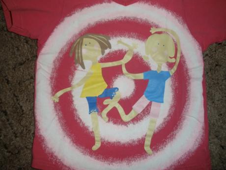 Tričko s holčičkama, c&a,110