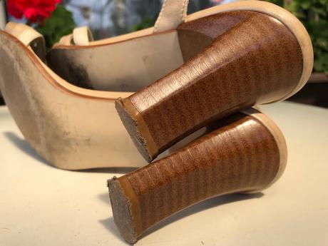 Arnaldo toscani 37 bezove sandaly na podpadku, 37