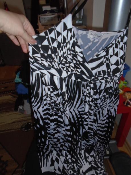 Šaty letní splývavé vel 38-42 m-xl, l