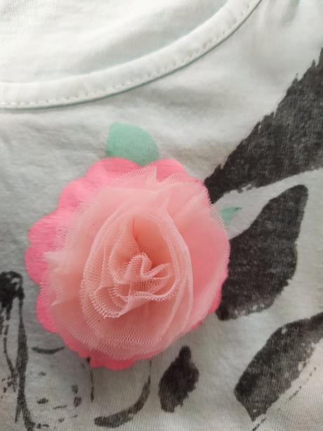 Zelenkavé tričko s kolouškem a žirafou vel. 128, pepco,128