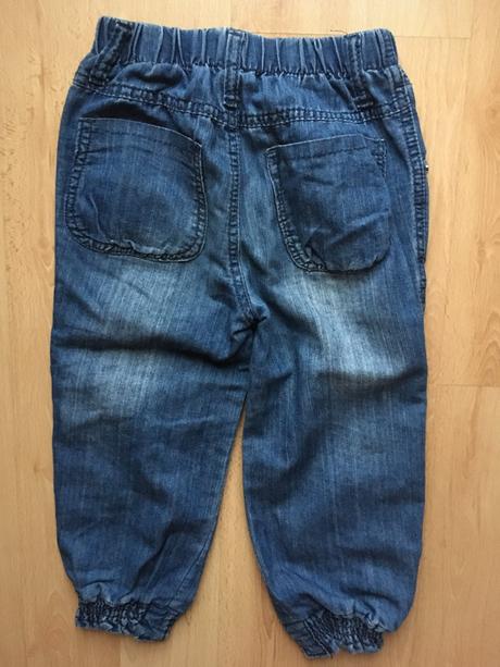 Tenké riflové kalhoty, 98