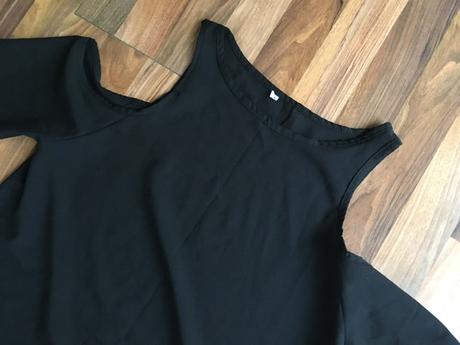 Černé minišaty/top, vel m-xl, měřte, l