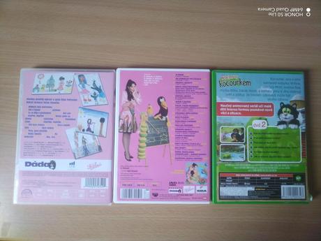 3x dvd  - 2x dáda, hádej, hádej s kocourkem, 