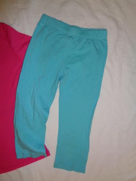 Domácí pohodička - sytě růžové tričko+3/4 legíny, alive,140