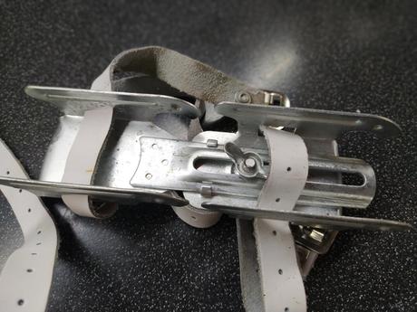 Retro dětské brusle kačenky-nepoužívané,