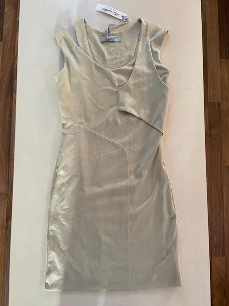 Nové béžové šaty, vel s, ce me, s