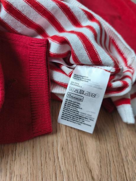 3krát třpytivý svetr s mašlí h&m 134/140, h&m,134 / 140