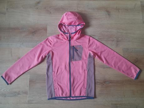 2x funkční mikina jack wolfskin, vel 140, top stav, jack wolfskin,140