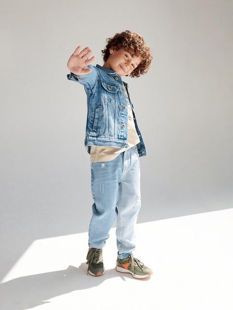 Riflová bunda klučičí džíska tmavá nebo světlá, reserved,134