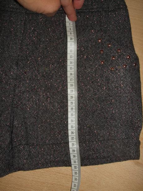 Teplejšie šortky k pančuchám f&f - nenosené, f&f,152