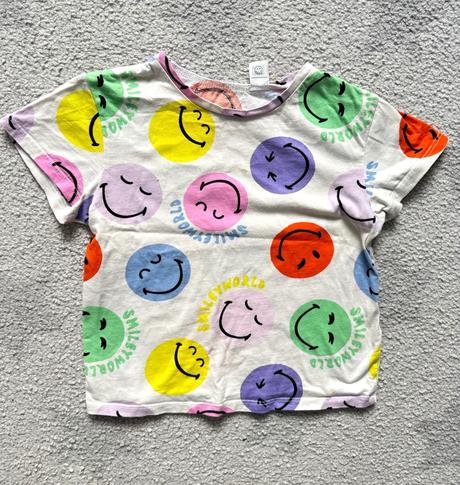 Tričko smiley hm, vel. 110/116, h&m,110