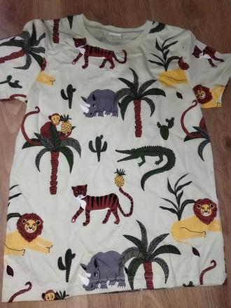 Tričko se zvířátky 122/128 lindex, lindex,122
