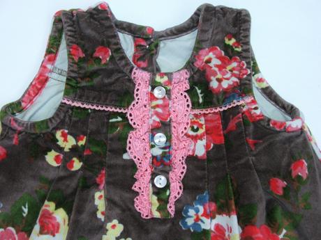 J676 sametové šatičky vel. 68, george,68