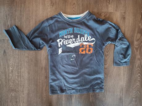 6x chlapecká trička s dlouhým rukávem, vel.128, 128