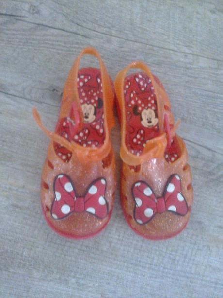 Gumové sandálky minnie, disney,24