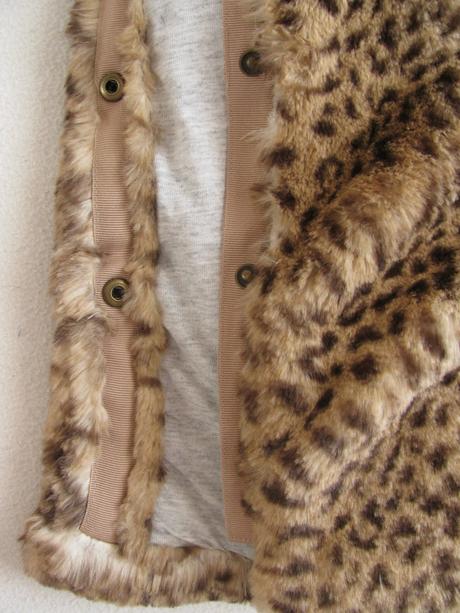 Zimní bundička, kabátek z umělé kožešiny next, next,110