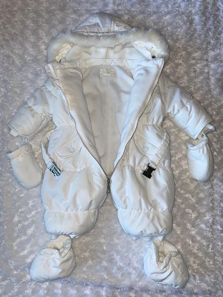 Bílá zimní kombinéza mayoral, mayoral,50