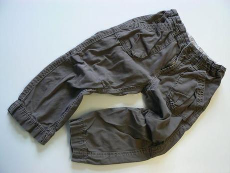 Plátěné kalhoty, h&m,92